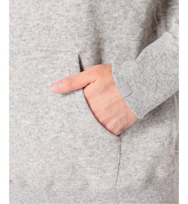 EDIFICE「【LOOPWHEELER for LOWERCASE】ツリアミウールルーズフーディー」|パーカー|