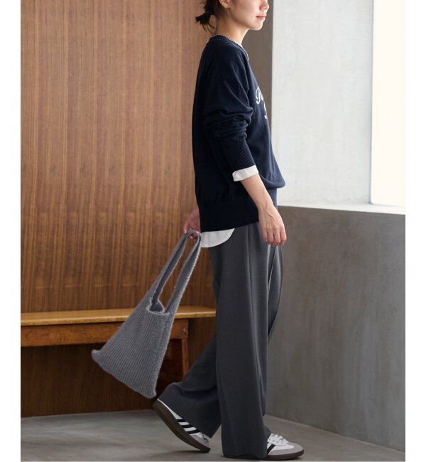 JOURNAL STANDARD relume「《追加2》コットンカシミヤロゴニット」|ニット・セーター|