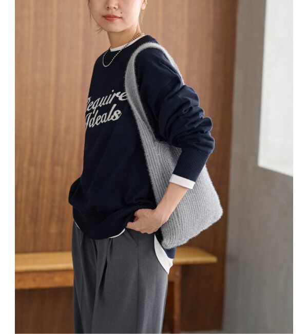 JOURNAL STANDARD relume「《追加2》コットンカシミヤロゴニット」|ニット・セーター|