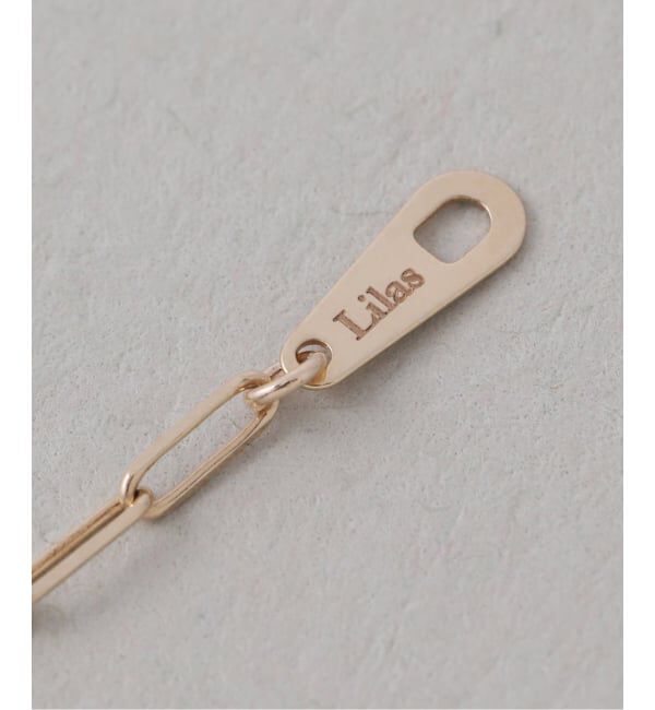 Lilas by Spick&Span「ポテトパールステーションネックレス K10」|ネックレス|