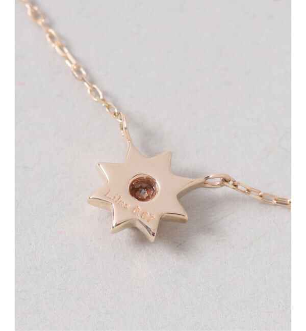 Lilas by Spick&Span「《WEB限定》ブラウンH&Cダイヤオクタグラム45cmネックレス K10」|ネックレス|