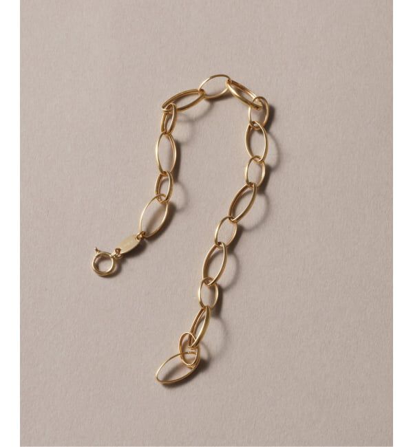 Lilas by Spick&Span「オーバルチェーンブレスレット K18」|ブレスレット・バングル|