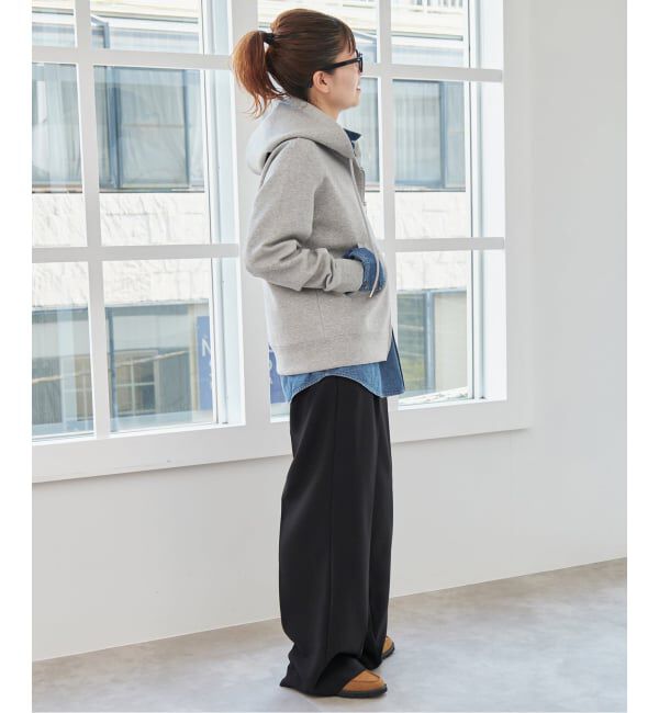 Spick and Span「《WEB限定 / 追加2》ストレッチジップフードパーカー」|パーカー|