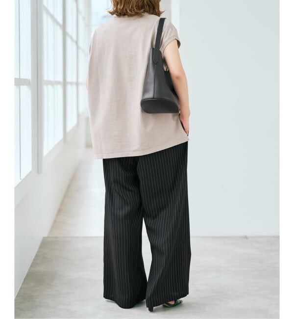 Spick and Span「《新色有り / 追加予約》ジョーゼットイージーパンツ」|スラックス|