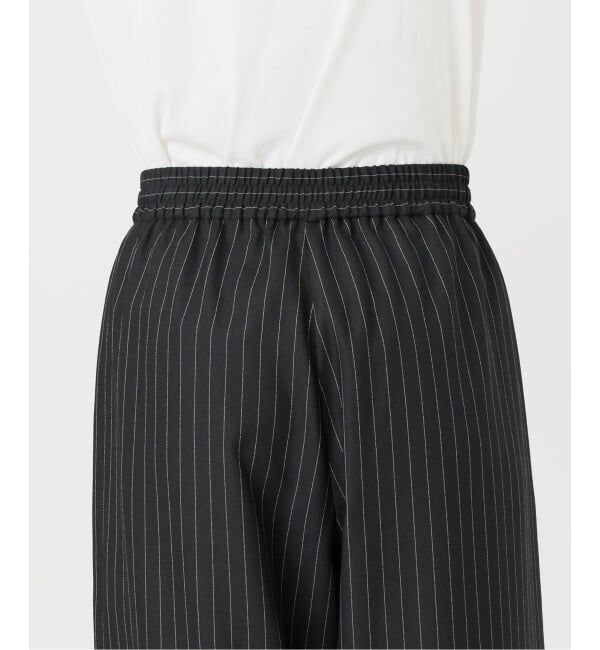 Spick and Span「《新色有り / 追加予約》ジョーゼットイージーパンツ」|スラックス|