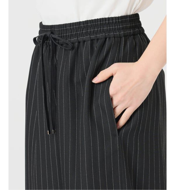 Spick and Span「《新色有り / 追加予約》ジョーゼットイージーパンツ」|スラックス|