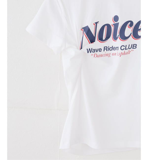 U by SPICK&SPAN「NOICE / ノイス DROP SHADOW LOGO TWISTED DRAPE T-S」|Tシャツ・カットソー|
