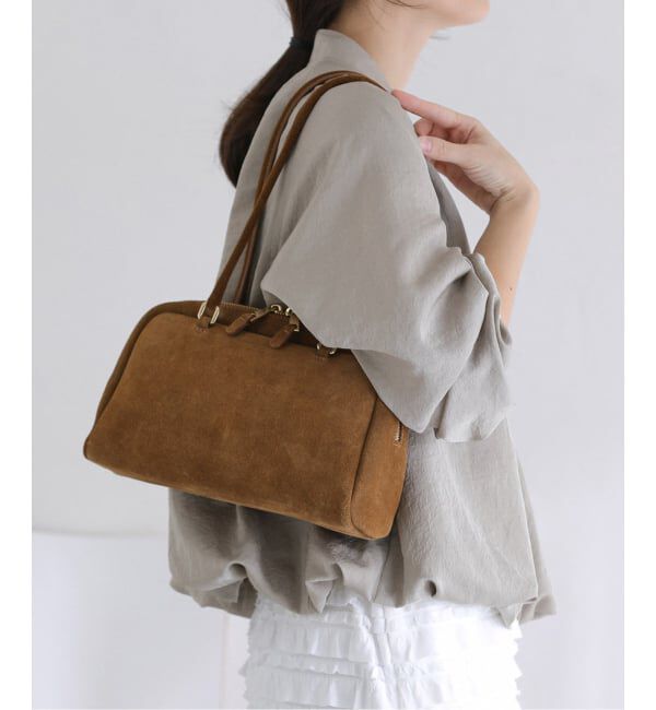  「《追加》CHRISTIAN VILLA スエードショルダートートバッグ」|トートバッグ|