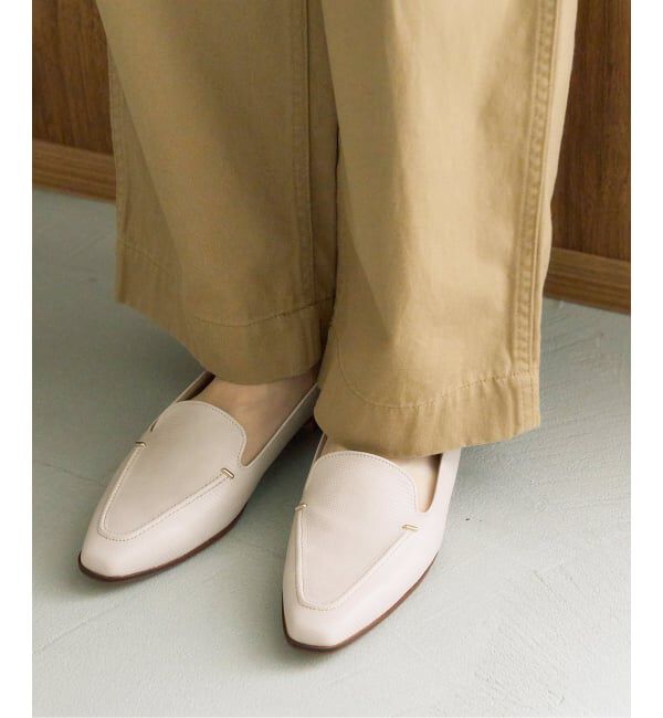  「《追加》スクエアステッチソフトローファー」|ローファー|