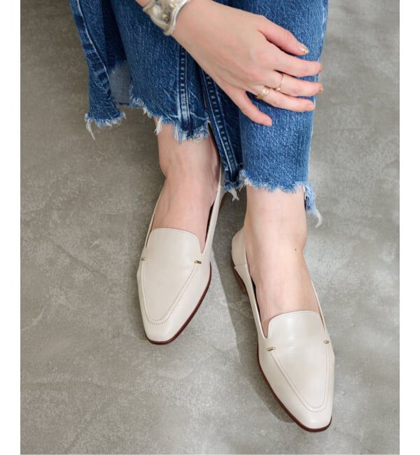  「《追加》スクエアステッチソフトローファー」|ローファー|