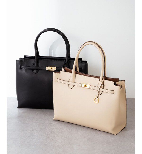 組曲「【A4対応・通勤】ベルトデザイントート バッグ」|ショルダー・メッセンジャー|