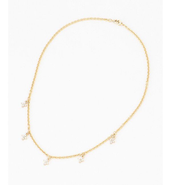 組曲「フラワービジューチェーンネックレス」|ネックレス|