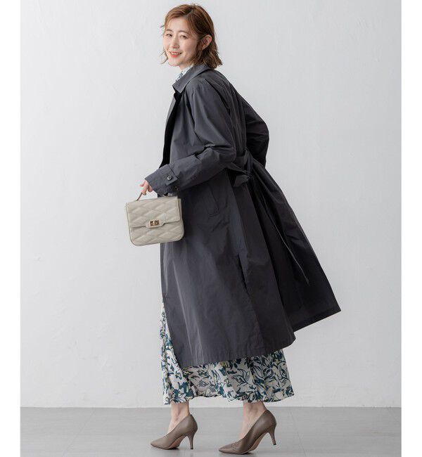 23区「【VERY3月号掲載/撥水加工/洗える】LIMONTA ハイカウントメモリータフタ コート」|その他|