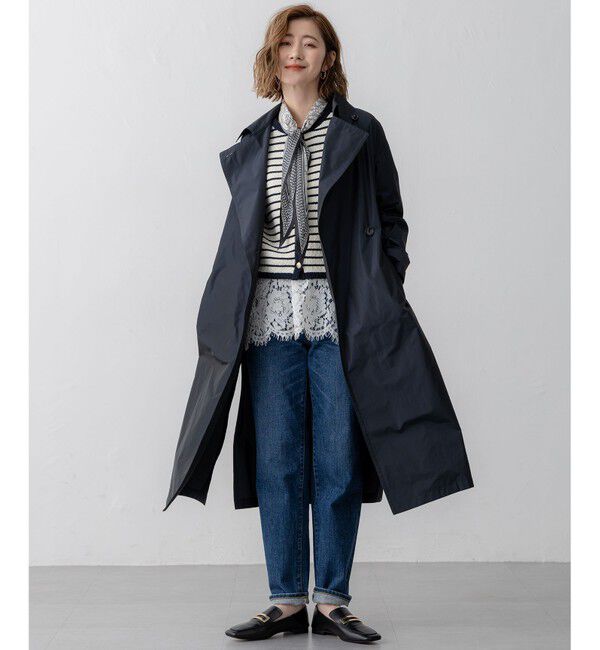 23区「【VERY3月号掲載/撥水加工/洗える】LIMONTA ハイカウントメモリータフタ コート」|その他|