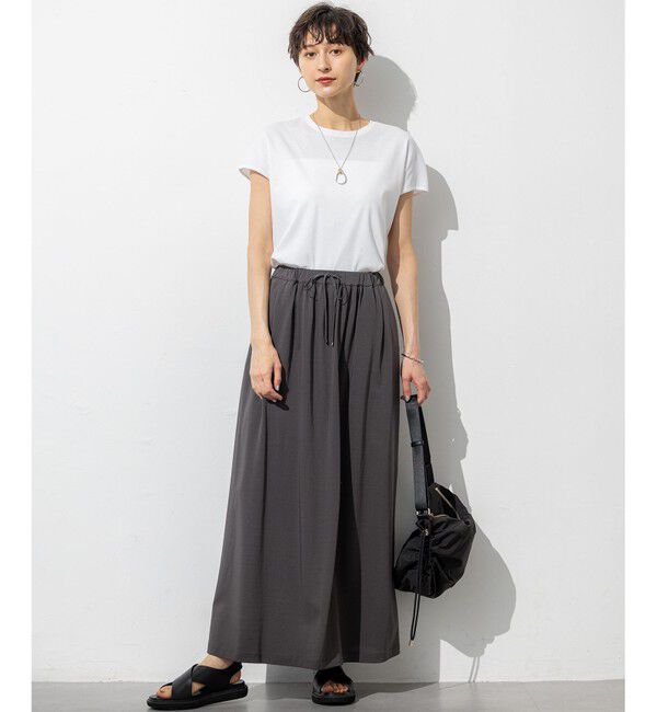 23区「【汗じみ防止/速乾性】フレンチスリーブ  IT Tシャツ」|Tシャツ・カットソー|