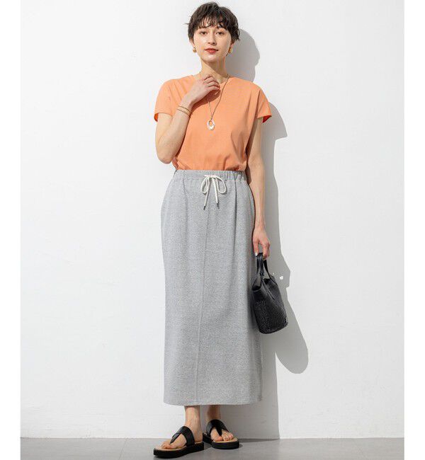 23区「【汗じみ防止/速乾性】フレンチスリーブ  IT Tシャツ」|Tシャツ・カットソー|