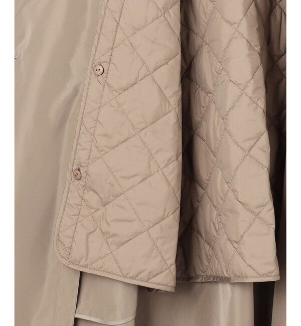 23区「LIMONTAハイカウントメモリータフタ ライナー付き アウター」|その他|