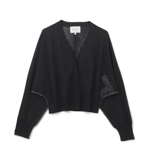 BEIGE,「【洗える】MOISE / 2WAYドルマンカーディガン」|カーディガン|