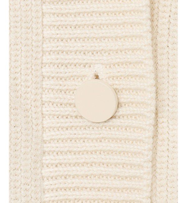 BEIGE,「【洗える・GISELe 4月号掲載】MYRTLE / チュールレイヤードカーディガン」|カーディガン|