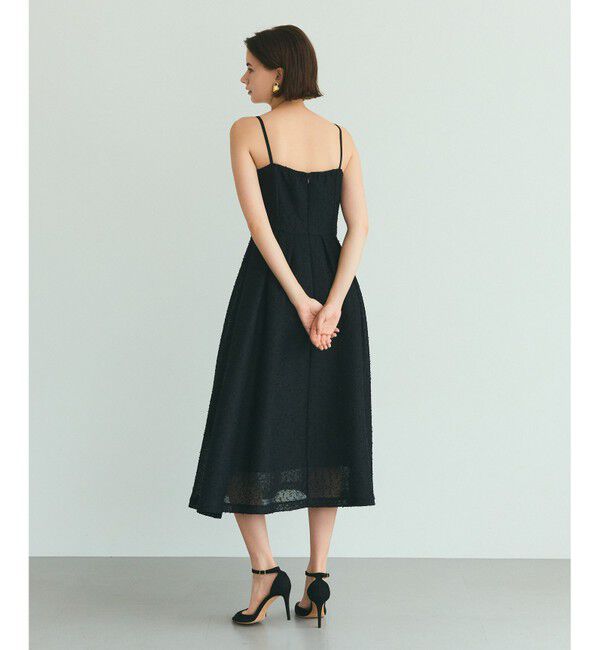 Grace Class「メッシュツイードキャミドレス」|ワンピース|