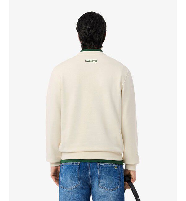LACOSTE「ヘリテージテニスデザインクルーネックスウェット」|スウェット・ジャージ|
