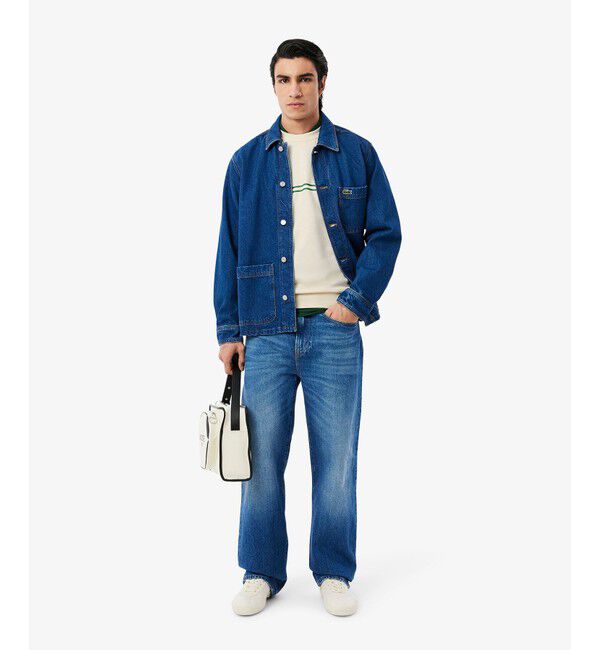 LACOSTE「ヘリテージテニスデザインクルーネックスウェット」|スウェット・ジャージ|