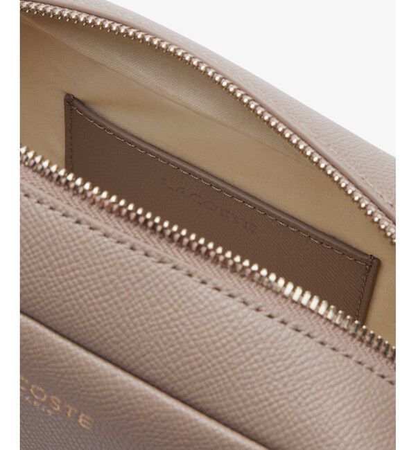 LACOSTE「シャンゼリゼ レザースクエアミニショルダーバッグ」|ショルダー・メッセンジャー|