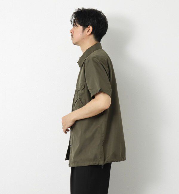 NOLLEY'S goodman「【TAION/タイオン】ノンダウン ミリタリー アジャスト半袖シャツ 25SS」|シャツ・ブラウス|
