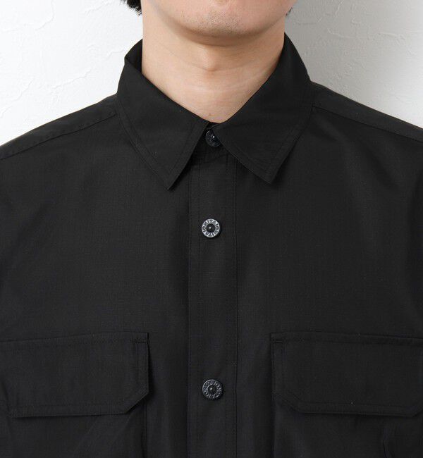 NOLLEY'S goodman「【TAION/タイオン】ノンダウン ミリタリー アジャスト半袖シャツ 25SS」|シャツ・ブラウス|