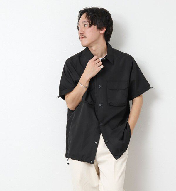 NOLLEY'S goodman「【TAION/タイオン】ノンダウン ミリタリー アジャスト半袖シャツ 25SS」|シャツ・ブラウス|