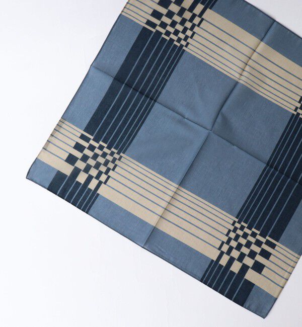 NOLLEY'S goodman「EMME EFFE メッシュプリントバンダナスカーフ」|バンダナ・スカーフ|ブルー系1