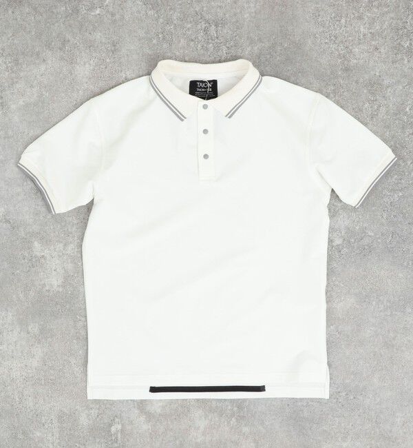 NOLLEY'S goodman「【TAION/タイオン】NON DOWN BASIC JERSEY HARF SLEEVE POLO 26SS」|ポロシャツ|