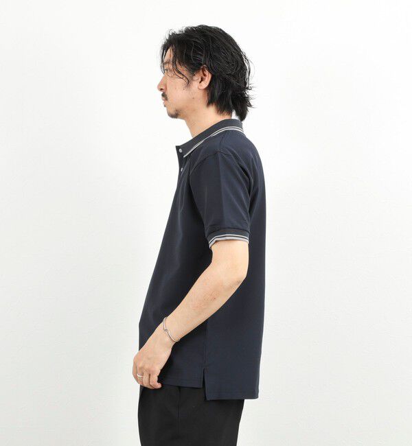 NOLLEY'S goodman「【TAION/タイオン】NON DOWN BASIC JERSEY HARF SLEEVE POLO 26SS」|ポロシャツ|