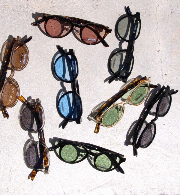 GLOSTER「【GLOSTER/グロスター】クラウンパント セルフレーム カラーレンズサングラス」|サングラス|