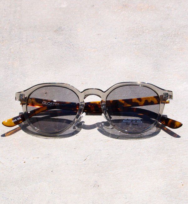GLOSTER「【GLOSTER/グロスター】クラウンパント セルフレーム カラーレンズサングラス」|サングラス|