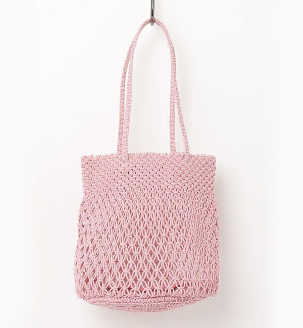 fredy emue「【The Bagmati】コットンコードカラーラウンドバッグ」|かごバッグ|