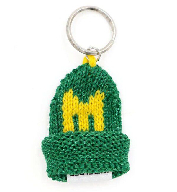 GLOSTER「【INFIELDER DESIGN/インフィールダーデザイン】ALPHABET HOLDER」|チャーム・キーホルダー|グリーン