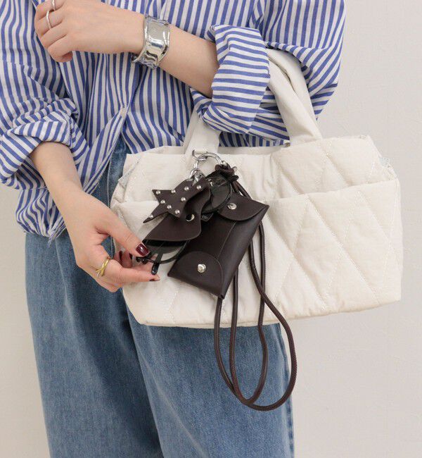 fredy emue「マルチウェイチャームストラップ」|チャーム・キーホルダー|ダークブラウン