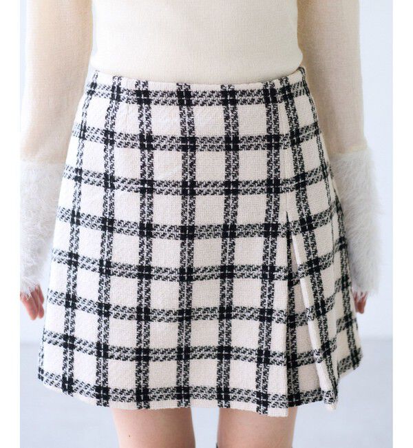 VIS「ロービングチェックミニスカート」|スカート|