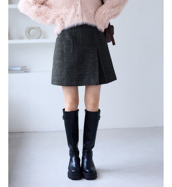 VIS「ロービングチェックミニスカート」|スカート|