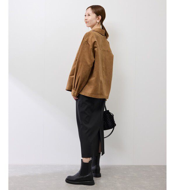 Rope&rsquo;Picnic「スエードシャツ」|シャツ・ブラウス|