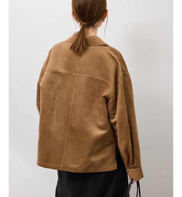 Rope&rsquo;Picnic「スエードシャツ」|シャツ・ブラウス|