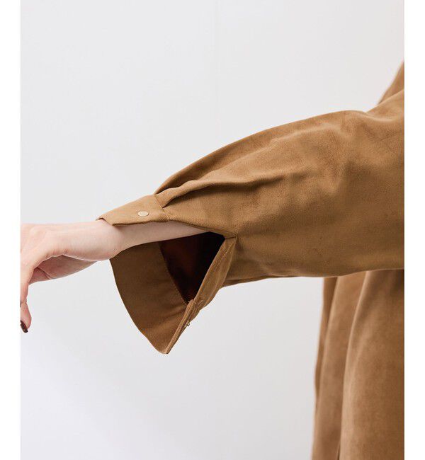 Rope&rsquo;Picnic「スエードシャツ」|シャツ・ブラウス|