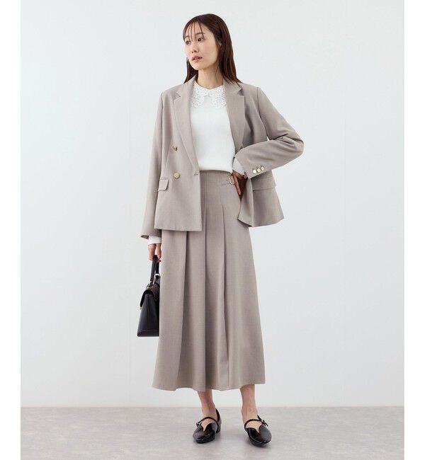 Rope&rsquo;Picnic「クリアツイル金ボタンジャケット/入卒式・セレモニー・セットアップ対応」|テーラードジャケット|