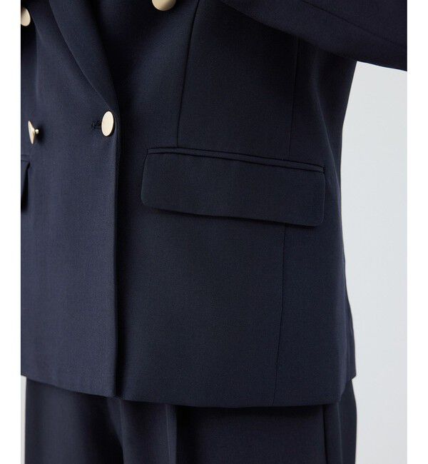 Rope&rsquo;Picnic「クリアツイル金ボタンジャケット/入卒式・セレモニー・セットアップ対応」|テーラードジャケット|