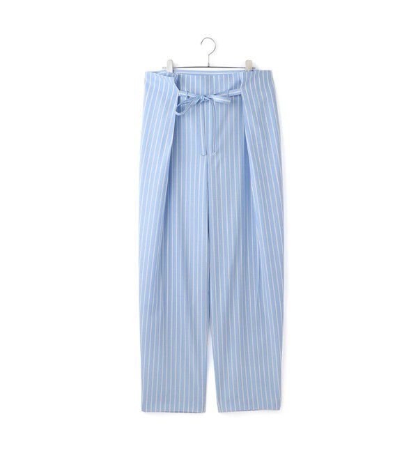 ADAM ET ROPE'「【EMOELLE】サマーウールイージースラックス」|スラックス|