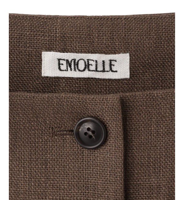 ADAM ET ROPE'「【EMOELLE】スクエアネックジレトップス」|ベスト・ジレ|