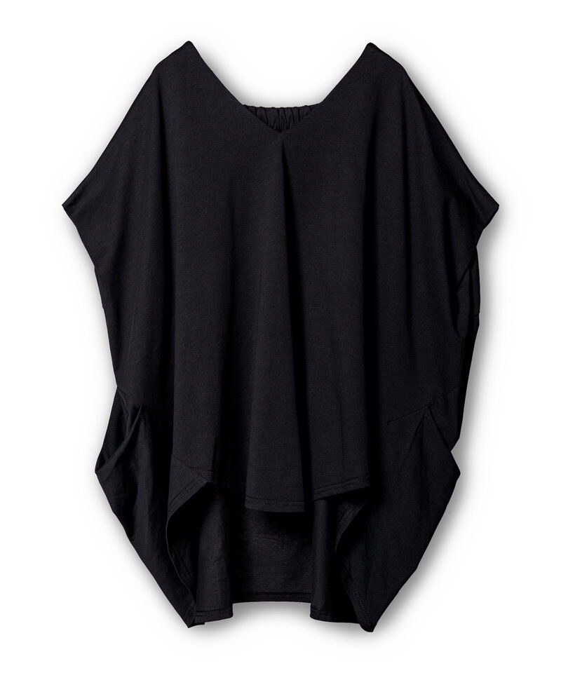  「Vネックサイドドレーププルオーバー」|Tシャツ・カットソー|
