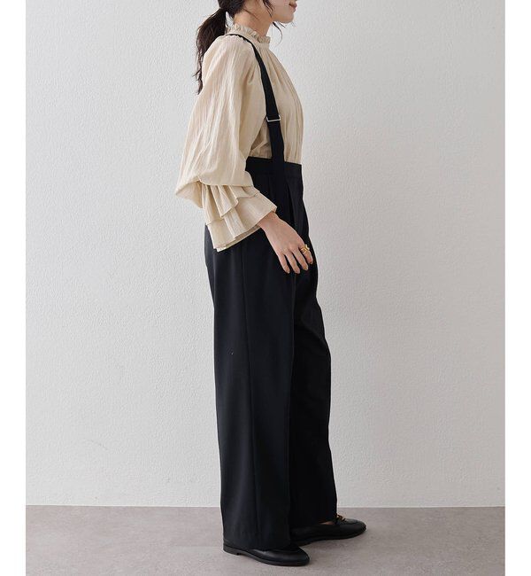  「カフスギャザーブラウス」|シャツ・ブラウス|