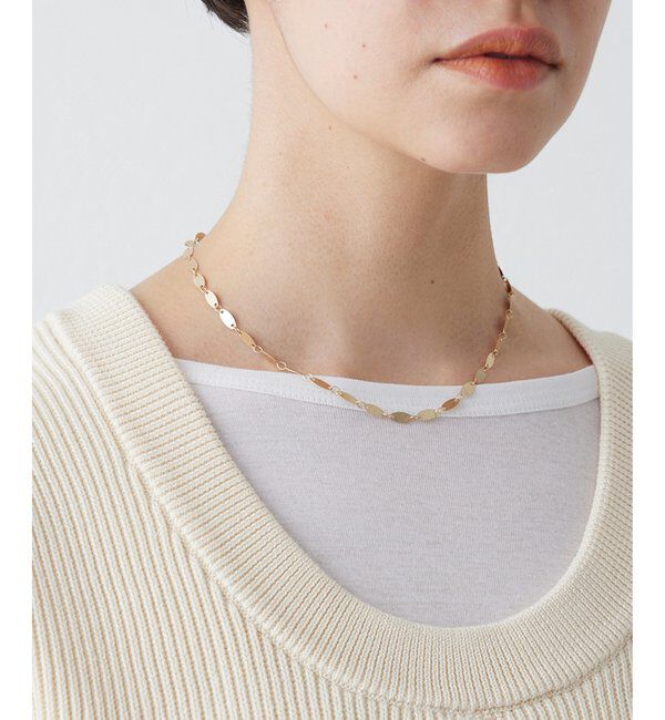 THE PAUSE「【THE PAUSE】オーバルチェーンネックレス」|リング|